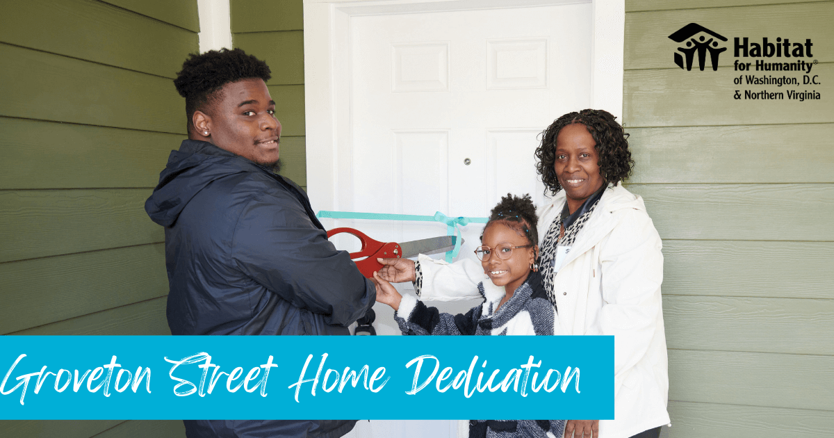 Groveton Home Dedication